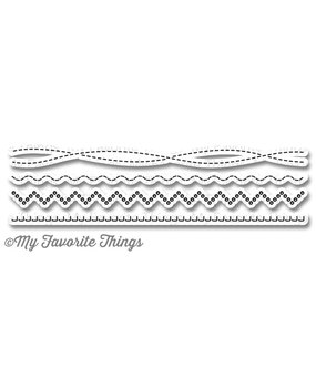 My Favorite Things Die-Namics Homespun Stitch Lines (MFT-776) My Favorite Things Die-Namics Homespun Stitch Lines (MFT-776)