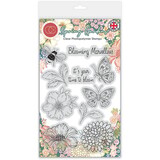 Craft Consortium Spring Gardens Clear Stamps (CCDSTMP001)*