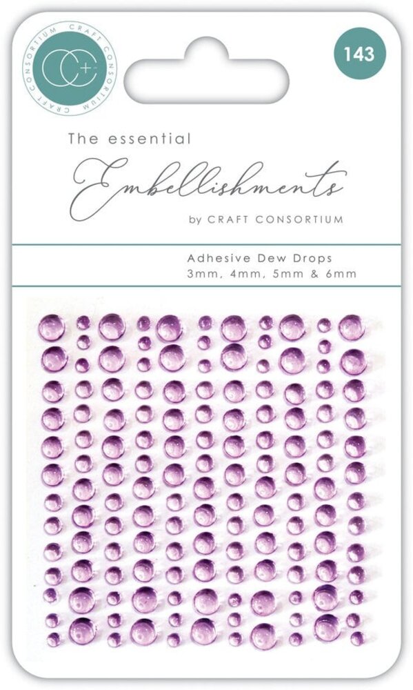 Craft Consortium The Essential Adhesive Dew Drops Lilac (CEDROP008) Craft Consortium The Essential Adhesive Dew Drops Lilac (CEDROP008)