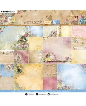 Studio Light Wild & Free 8x8 Inch Background Paper Pad (JMA-WAF-DPP183)