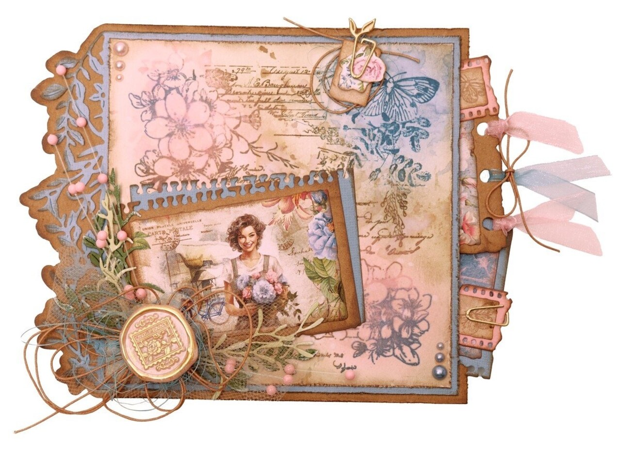 Studio Light Wild & Free 8x8 Inch Background Paper Pad (JMA-WAF-DPP183)