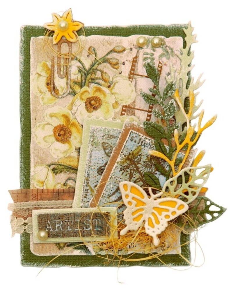 Studio Light Wild & Free 8x8 Inch Mixed Paper Pad (JMA-WAF-MPP184) Studio Light Wild & Free 8x8 Inch Mixed Paper Pad (JMA-WAF-MPP184)