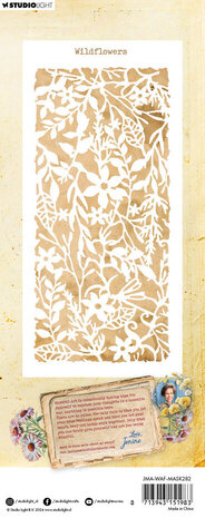 Studio Light Wild & Free Slimline Masking Stencil Wildflowers (JMA-WAF-MASK282) Studio Light Wild & Free Slimline Masking Stencil Wildflowers (JMA-WAF-MASK282)