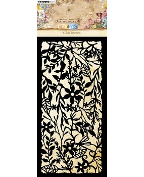 Studio Light Wild & Free Slimline Masking Stencil Wildflowers (JMA-WAF-MASK282)* Studio Light Wild & Free Slimline Masking Stencil Wildflowers (JMA-WAF-MASK282)*