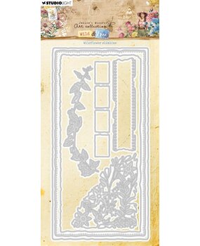 Studio Light Wild & Free Snijmal Slimline Wildflower (JMA-WAF-CD828) Studio Light Wild & Free Snijmal Slimline Wildflower (JMA-WAF-CD828)