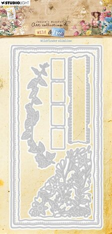 Studio Light Wild & Free Snijmal Slimline Wildflower (JMA-WAF-CD828) Studio Light Wild & Free Snijmal Slimline Wildflower (JMA-WAF-CD828)