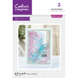 Crafter's Companion Lady Butterfly Create-a-Card Dies (CC-MD-CAD-LABU)