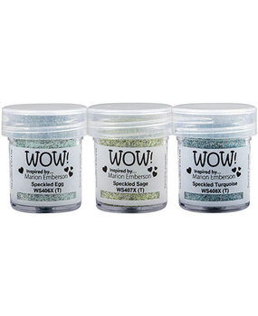 WOW! Trio's Speckled Pearl Embossing Powder Set (WOWKT096) WOW! Trio's Speckled Pearl Embossing Powder Set (WOWKT096)