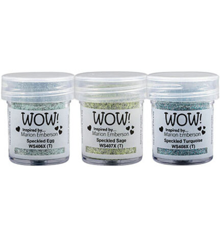 WOW! Trio's Speckled Pearl Embossing Powder Set (WOWKT096) WOW! Trio's Speckled Pearl Embossing Powder Set (WOWKT096)