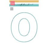 Marianne Design Craft Stencil A5 Letter O (PS8162)*