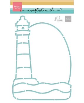 Marianne Design Craft Stencil A5 Lighthouse (PS8165)* Marianne Design Craft Stencil A5 Lighthouse (PS8165)*