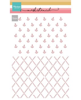 Marianne Design Masking Stencil A5 Layer Nautical (PS8163) Marianne Design Masking Stencil A5 Layer Nautical (PS8163)