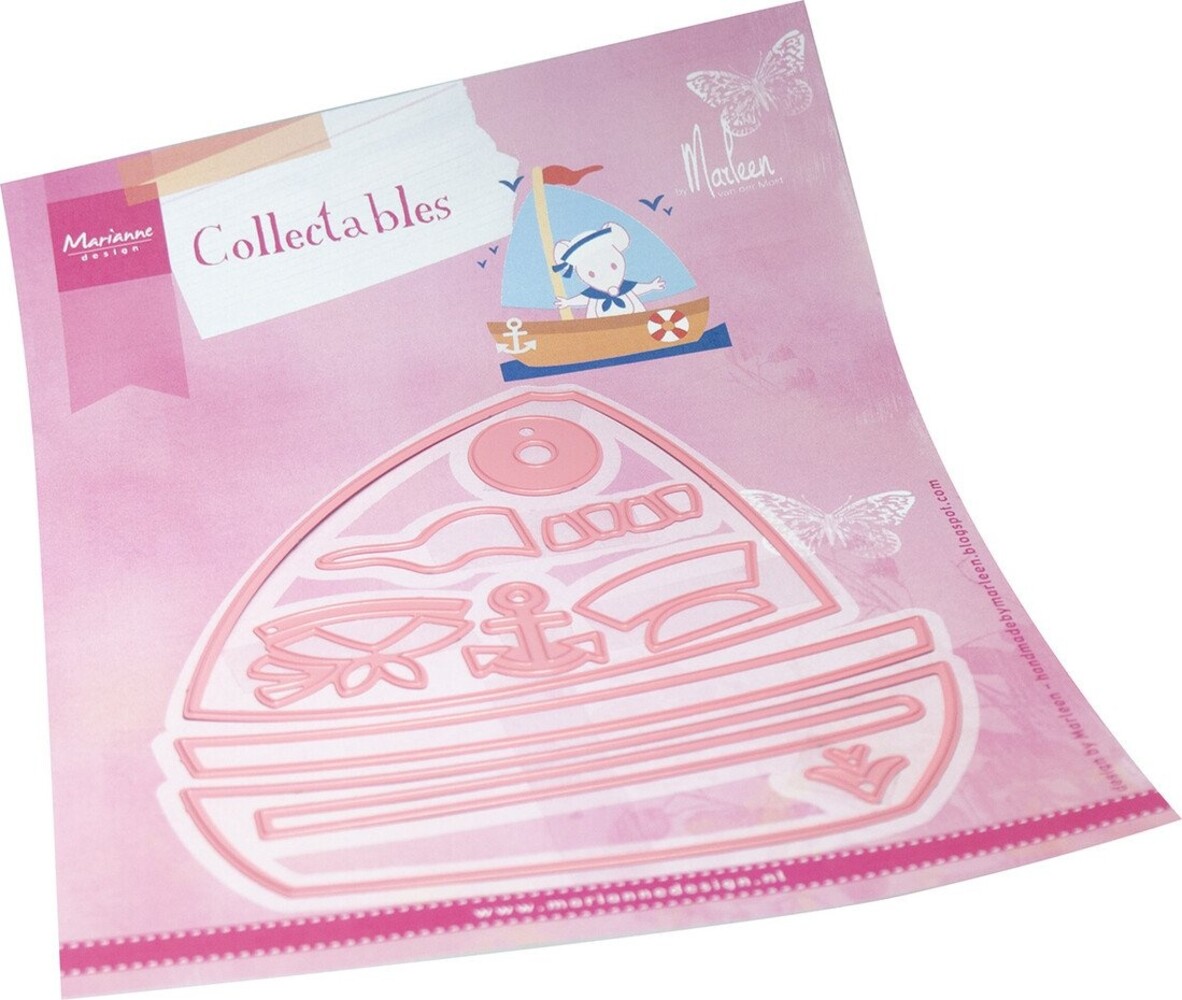 Marianne Design Collectables Boat (COL1547) Marianne Design Collectables Boat (COL1547)