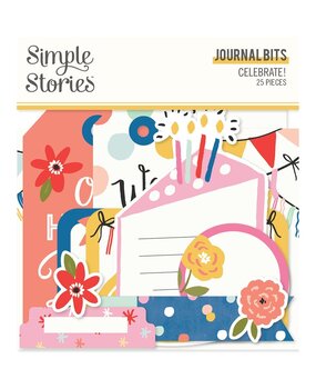 Simple Stories Celebrate! Journal Bits (17418) Simple Stories Celebrate! Journal Bits (17418)