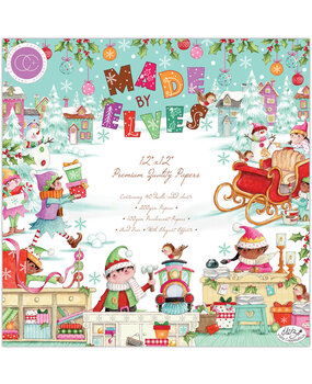 Craft Consortium Made by Elves 12x12 Inch Paper Pad (CCPPAD029) Craft Consortium Made by Elves 12x12 Inch Paper Pad (CCPPAD029)