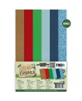 Yvonne Creations Great Gnomes 4K Linen Cardstock Pack (YC-4K-10027) Yvonne Creations Great Gnomes 4K Linen Cardstock Pack (YC-4K-10027)