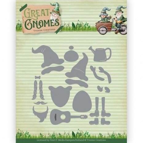 Yvonne Creations Great Gnomes Great Gnome Couple Dies (YCD10351)