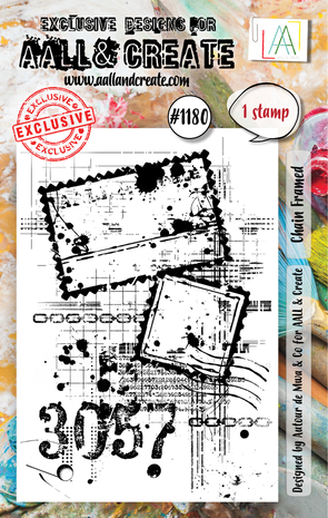 AALL and Create Clear Stamp Set A7 Chain Framed (AALL-TP-1180) AALL and Create Clear Stamp Set A7 Chain Framed (AALL-TP-1180)