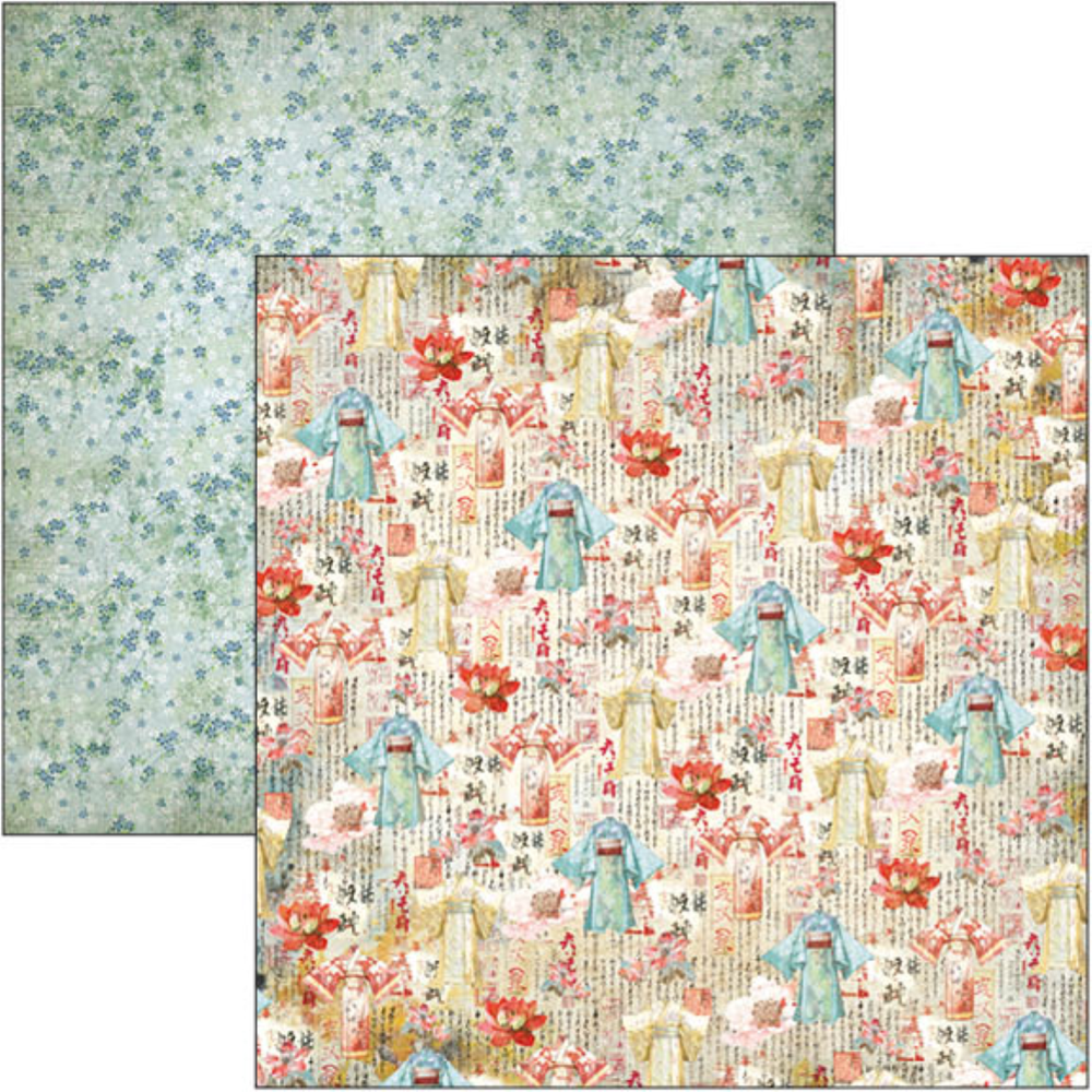 Ciao Bella Papercrafting Land of the Rising Sun 12x12 Inch Patterns Pad (CBT076) Ciao Bella Papercrafting Land of the Rising Sun 12x12 Inch Patterns Pad (CBT076)