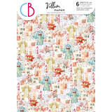 Ciao Bella Papercrafting Land of the Rising Sun A4 Vellum Paper (CBV015)