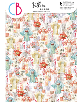 Ciao Bella Papercrafting Land of the Rising Sun A4 Vellum Paper (CBV015)