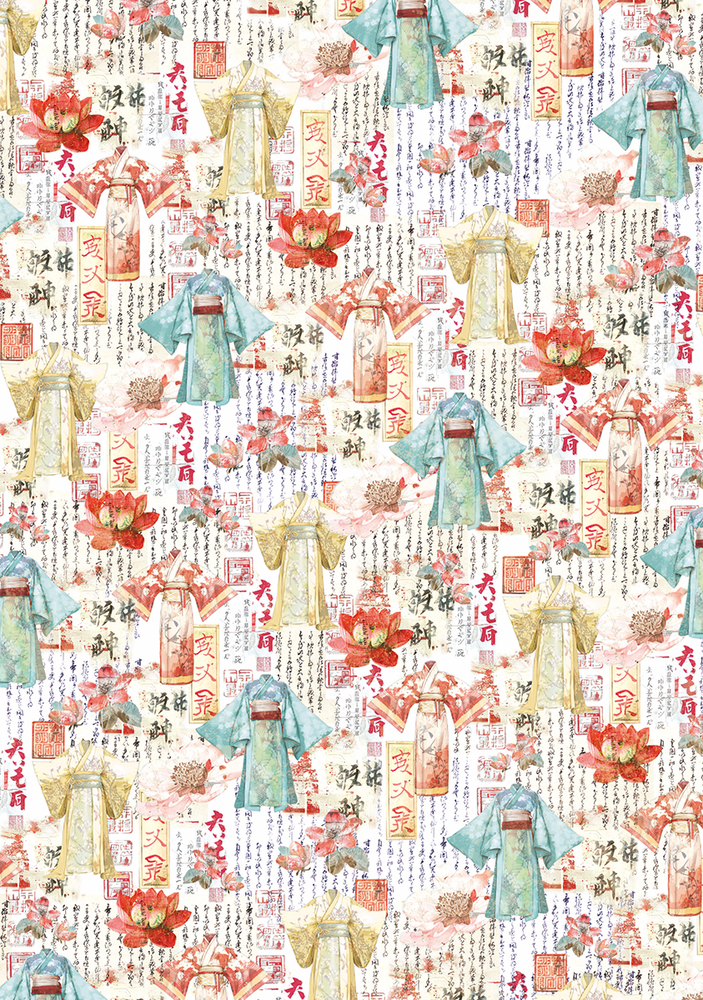 Ciao Bella Papercrafting Land of the Rising Sun A4 Vellum Paper (CBV015)