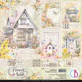 Ciao Bella Papercrafting Flower Shop 12x12 Inch Paper Pad (CBPM077)