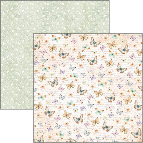Ciao Bella Papercrafting Flower Shop 12x12 Inch Paper Pad (CBPM077)