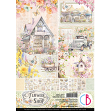 Ciao Bella Papercrafting Flower Shop A4 Creative Pad (CBCL077)