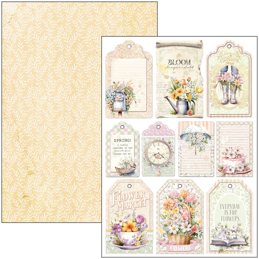 Ciao Bella Papercrafting Flower Shop A4 Creative Pad (CBCL077)