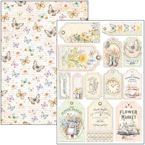 Ciao Bella Papercrafting Flower Shop A4 Creative Pad (CBCL077)