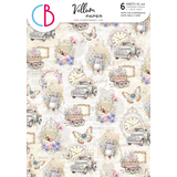 Ciao Bella Papercrafting Flower Shop A4 Vellum Paper (CBV016)