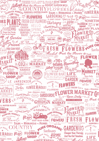 Ciao Bella Papercrafting Flower Shop 6x6 Inch Vellum Paper (CBVQ016)