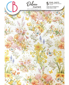 Ciao Bella Papercrafting Flower Shop A4 Deluxe Paper (CBD011) Ciao Bella Papercrafting Flower Shop A4 Deluxe Paper (CBD011)