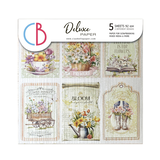 Ciao Bella Papercrafting Flower Shop 6x6 Inch Deluxe Paper (CBDQ011)