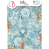 Ciao Bella Papercrafting Coral Reef A4 Vellum Paper (CBV017)