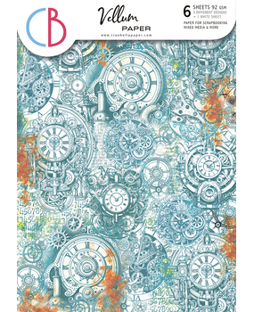 Ciao Bella Papercrafting Coral Reef A4 Vellum Paper (CBV017) Ciao Bella Papercrafting Coral Reef A4 Vellum Paper (CBV017)