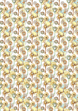 Ciao Bella Papercrafting Coral Reef A4 Vellum Paper (CBV017) Ciao Bella Papercrafting Coral Reef A4 Vellum Paper (CBV017)