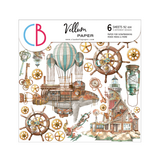 Ciao Bella Papercrafting Coral Reef 6x6 Inch Vellum Paper (CBVQ017)