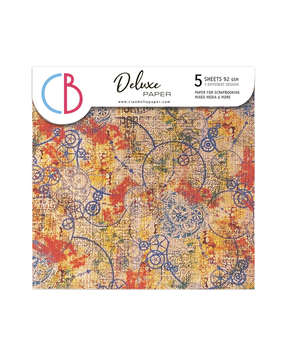 Ciao Bella Papercrafting Coral Reef 6x6 Inch Deluxe Paper (CBDQ012) Ciao Bella Papercrafting Coral Reef 6x6 Inch Deluxe Paper (CBDQ012)