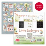Craft & You Little Explorers 12x12 Inch Paper Pack (6pcs) (CPS-LT30-6)