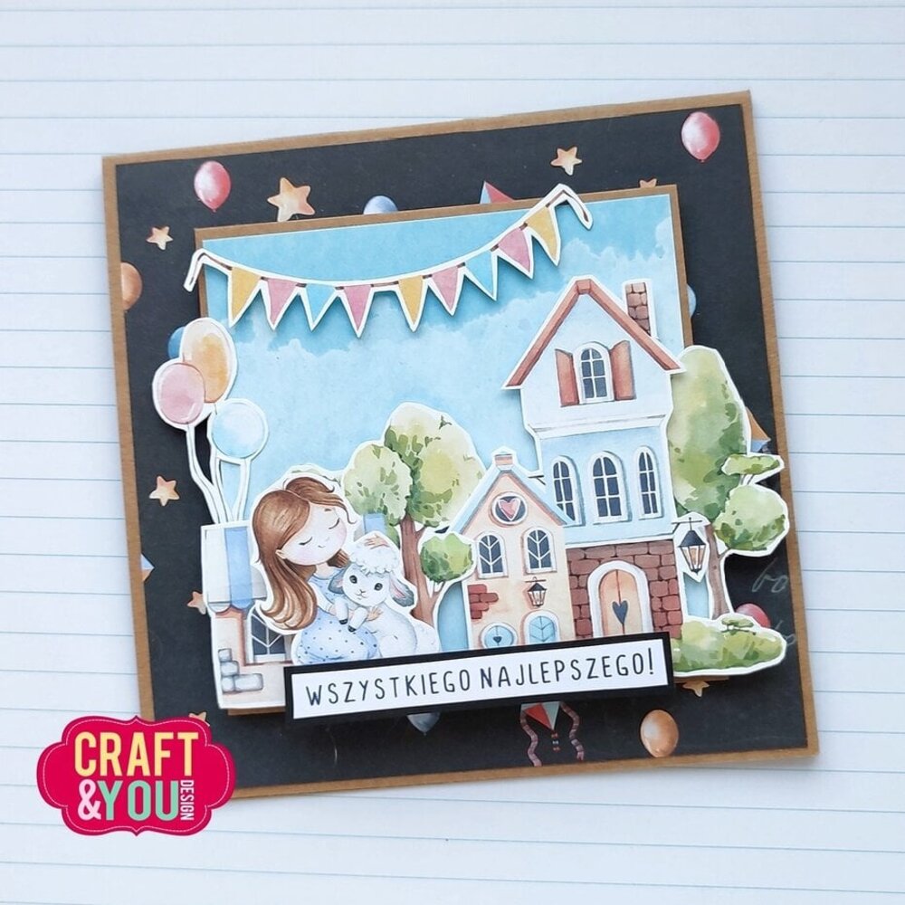 Craft & You Little Explorers 12x12 Inch Paper Pack (6pcs) (CPS-LT30-6)