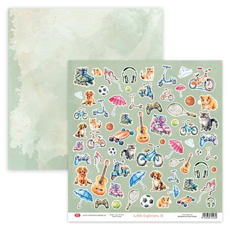 Craft & You Little Explorers 12x12 Inch Creative Set (4pcs) (CSET-LT30-4) Craft & You Little Explorers 12x12 Inch Creative Set (4pcs) (CSET-LT30-4)