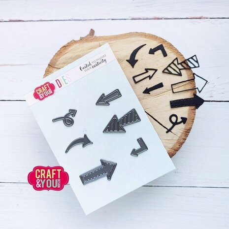 Craft & You Dies Arrows Set (CW288)