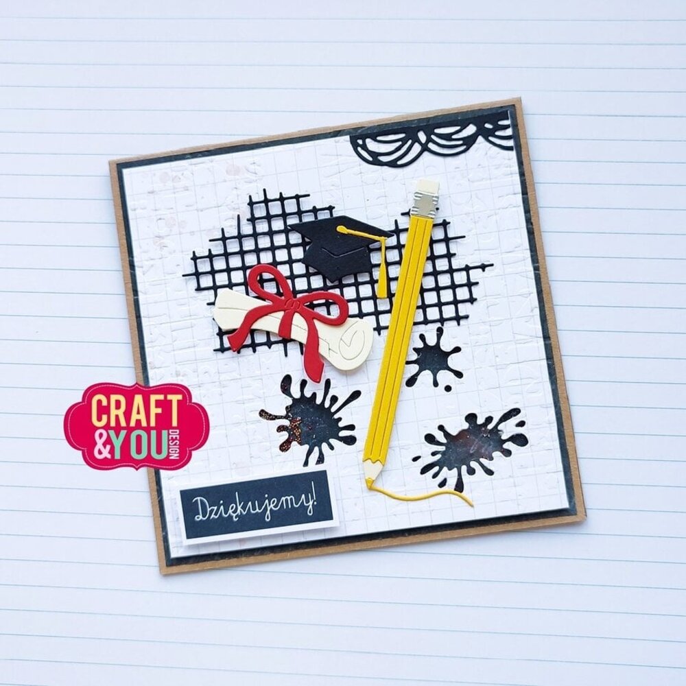 Craft & You Dies Checkered Backround (CW289)