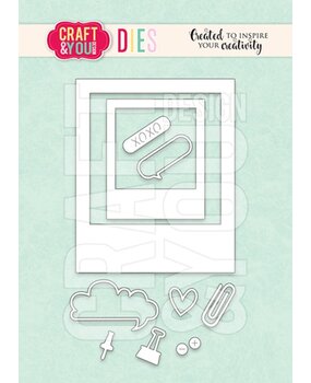 Craft & You Dies Polaroid Frame Set (CW291) Craft & You Dies Polaroid Frame Set (CW291)