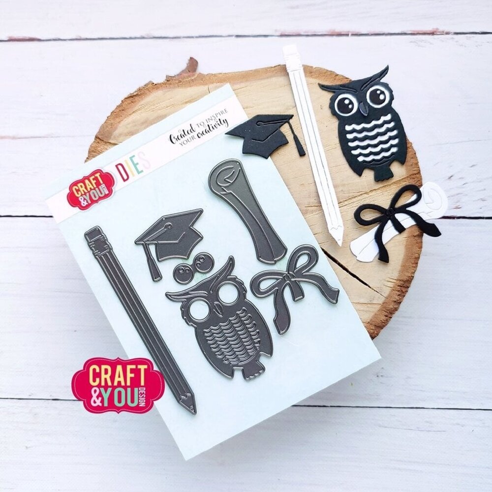 Craft & You Dies Owl Set (CW292)
