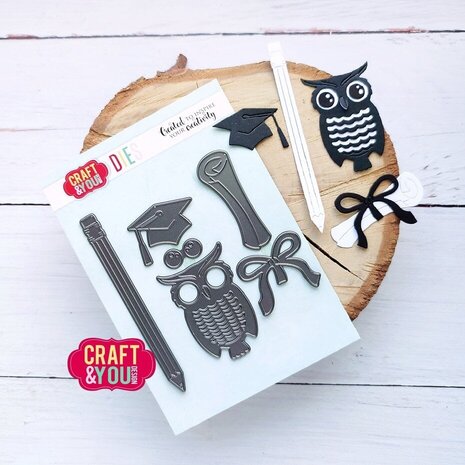 Craft & You Dies Owl Set (CW292)