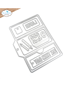 Elizabeth Craft Designs Favorite Humans Dies Tag Folder (2144) Elizabeth Craft Designs Favorite Humans Dies Tag Folder (2144)