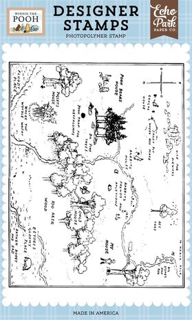 Echo Park Winnie The Pooh Hundred Acre Woods Clear Stamps (WTP363039)